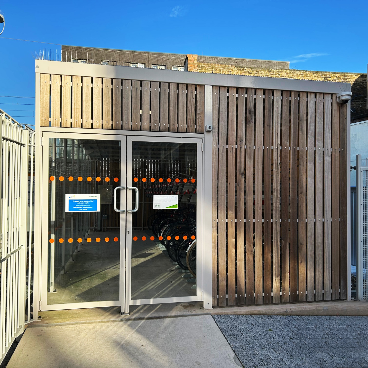 Hackney Central Overground Station Cycle Hub
